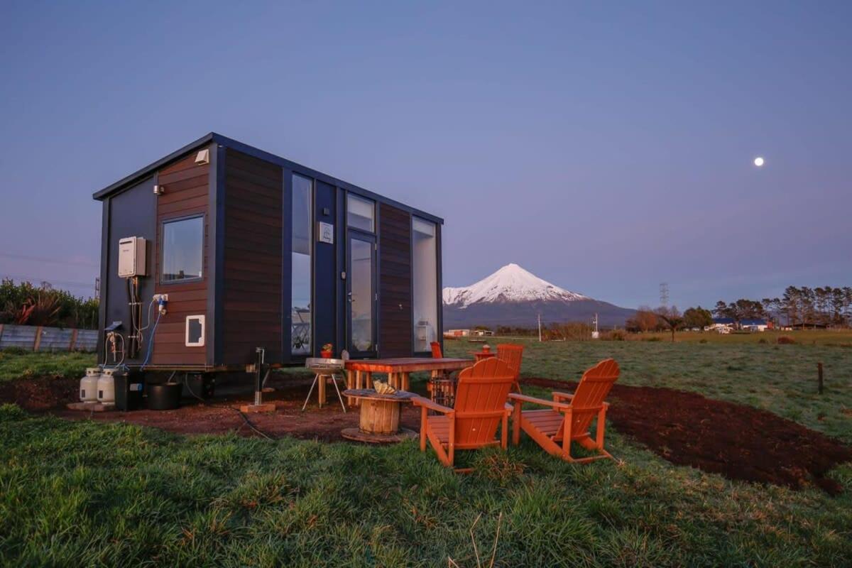 Villa Taranaki Creekside Kea By Tiny Away Stratford Exterior foto