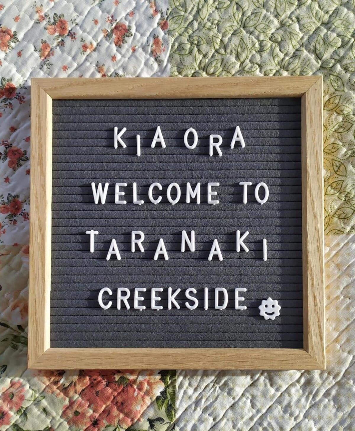 Villa Taranaki Creekside Kea By Tiny Away Stratford Exterior foto